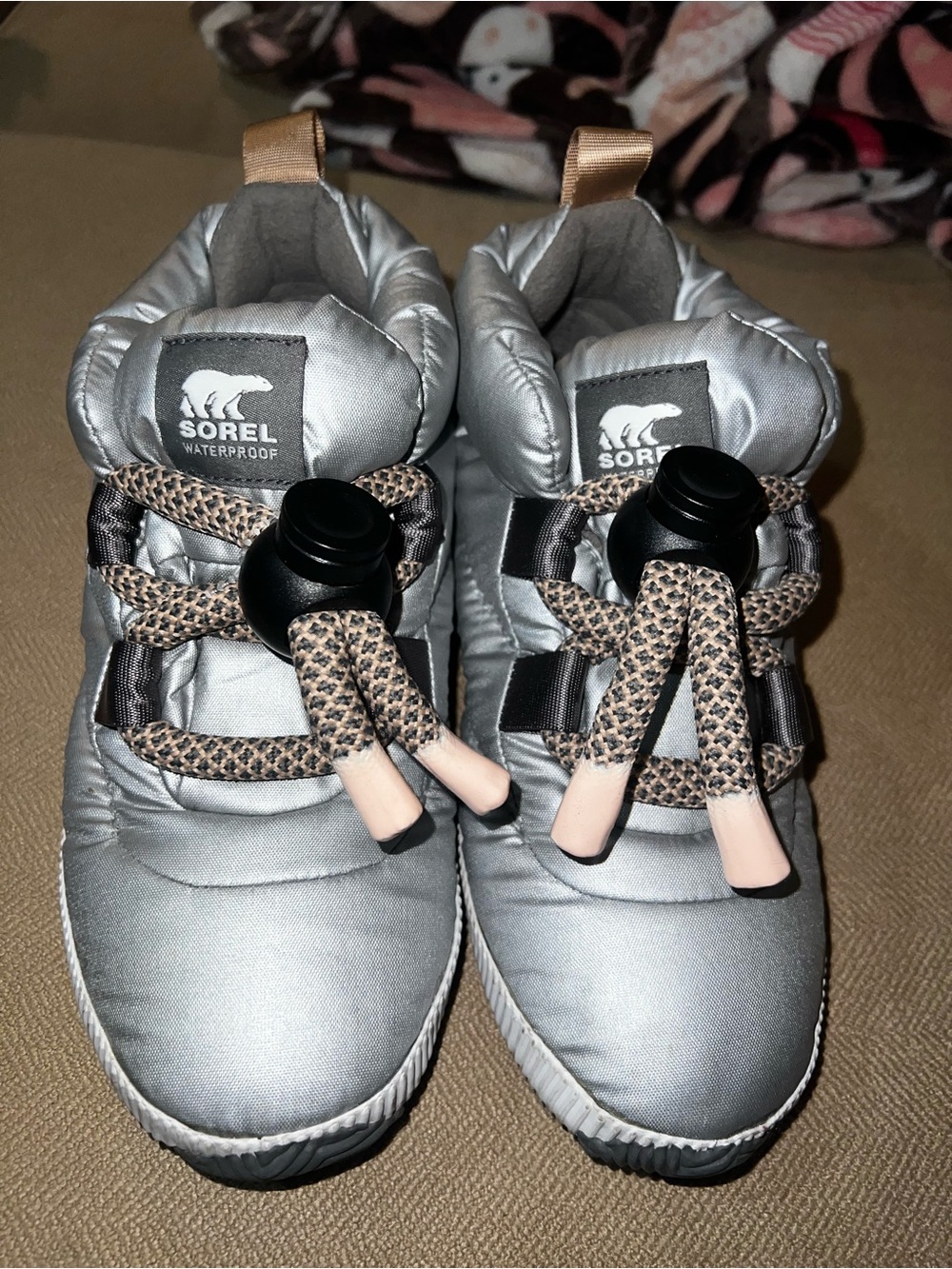 Sorel Waterproof Puff Lace-Up Shoes